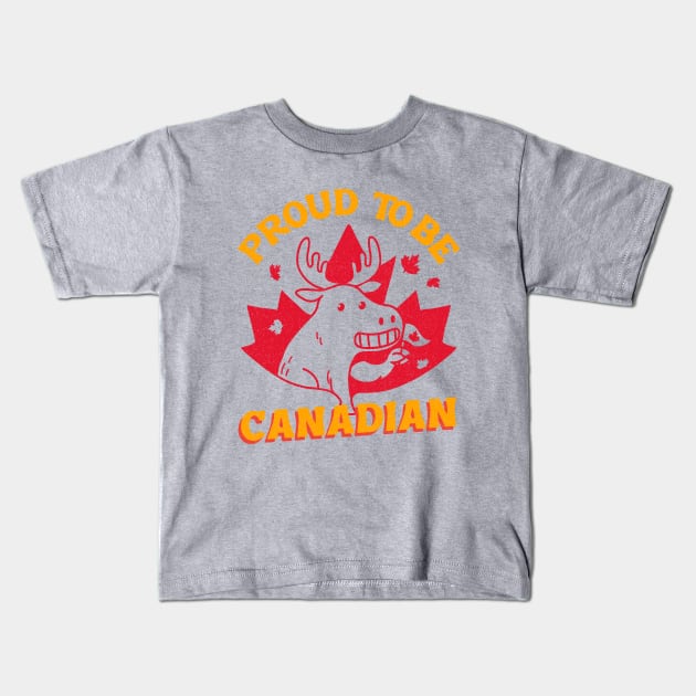 Proud to be Canadian! Kids T-Shirt by WizardingWorld